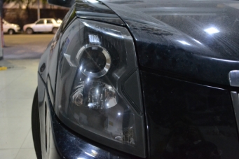 CTS車燈改裝進口海拉5透鏡歐司朗氙氣燈