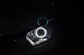 啟程R40車燈改裝透鏡氙氣燈天使眼