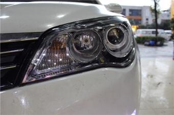 榮威350車燈改裝透鏡氙氣燈天使眼